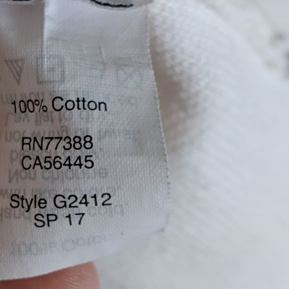 Madewell | White Back Lace Up Top - K2 - Picture 8 of 8